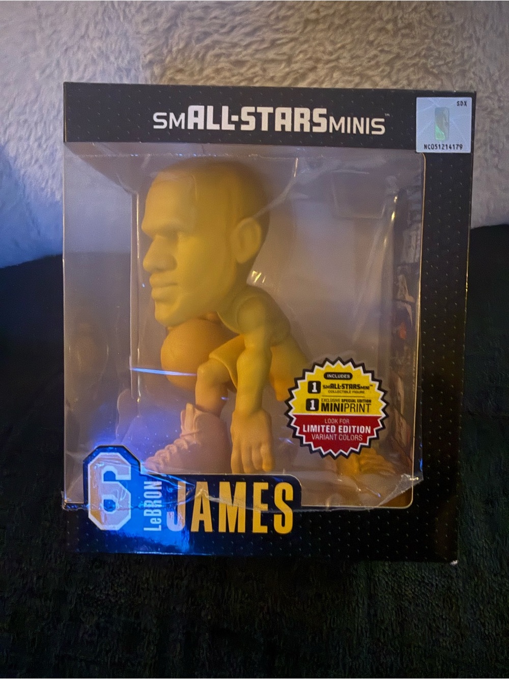 LeBron James Yellow Collectible Figure